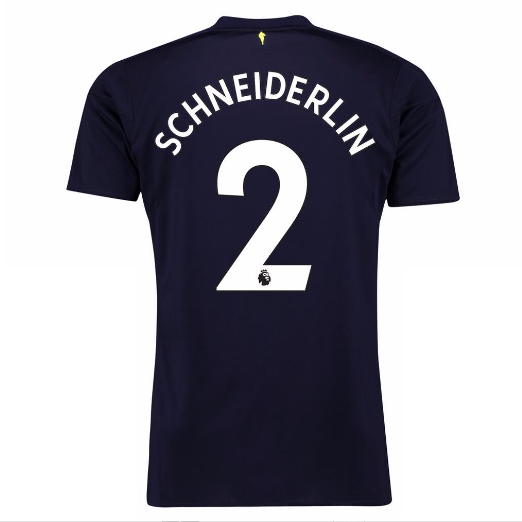 Camiseta Everton 3ª Schneiderlin 2017/18